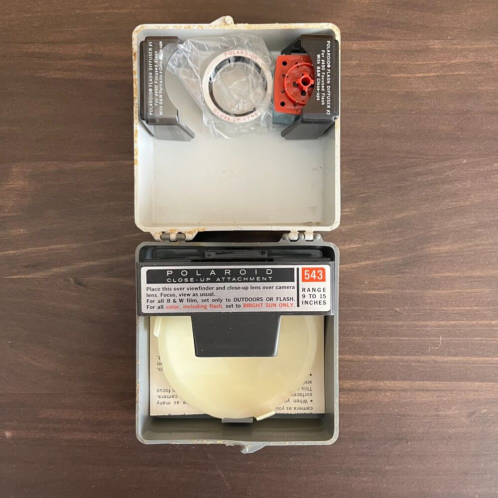 Vintage Polaroid Close Up Kit #543